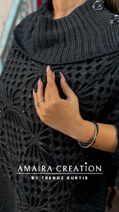 Designer Premium Woolen Free Size Croatia Pochu