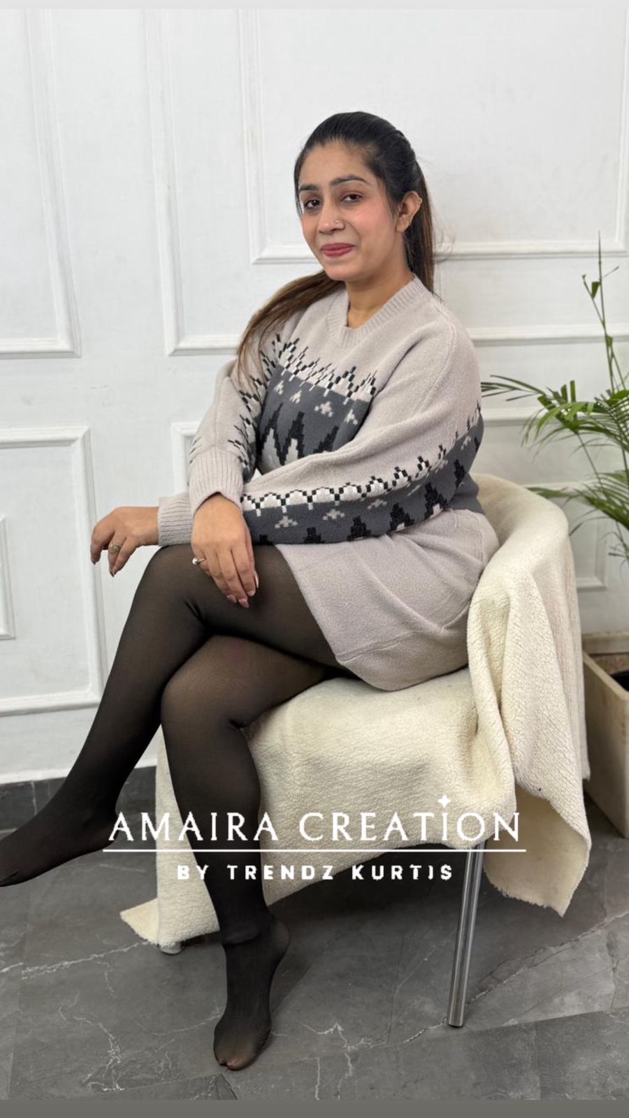 Viral Free Size Fleece Stocking