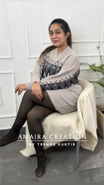 Viral Free Size Fleece Stocking