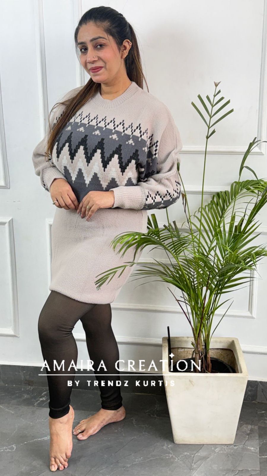 Viral Free Size Fleece Stocking