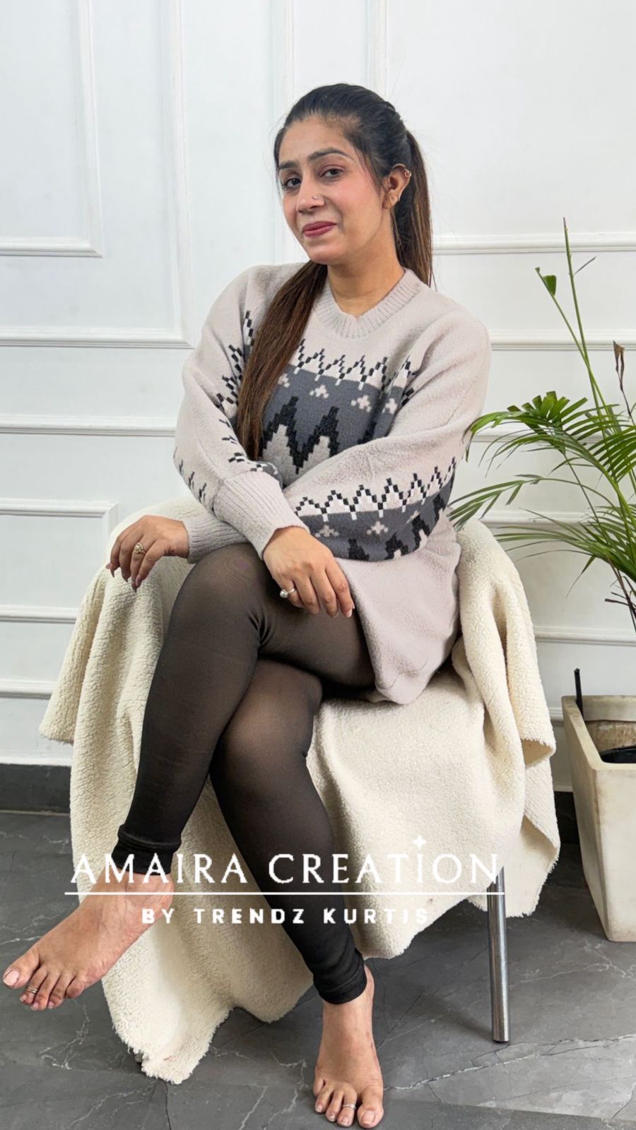 Viral Free Size Fleece Stocking