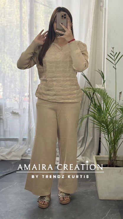 Premium Woolen Free Size Cord Set