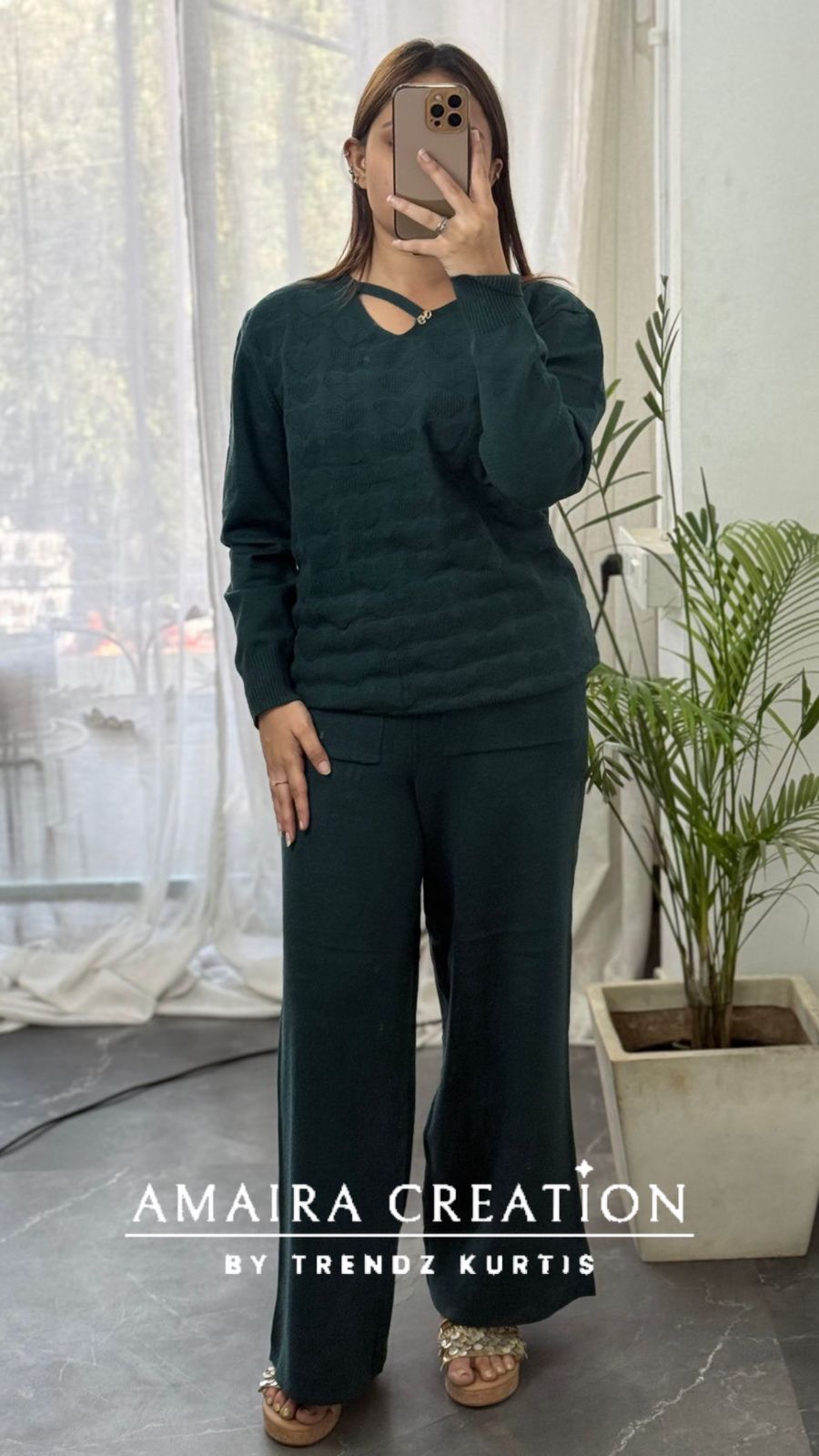 Premium Woolen Free Size Cord Set