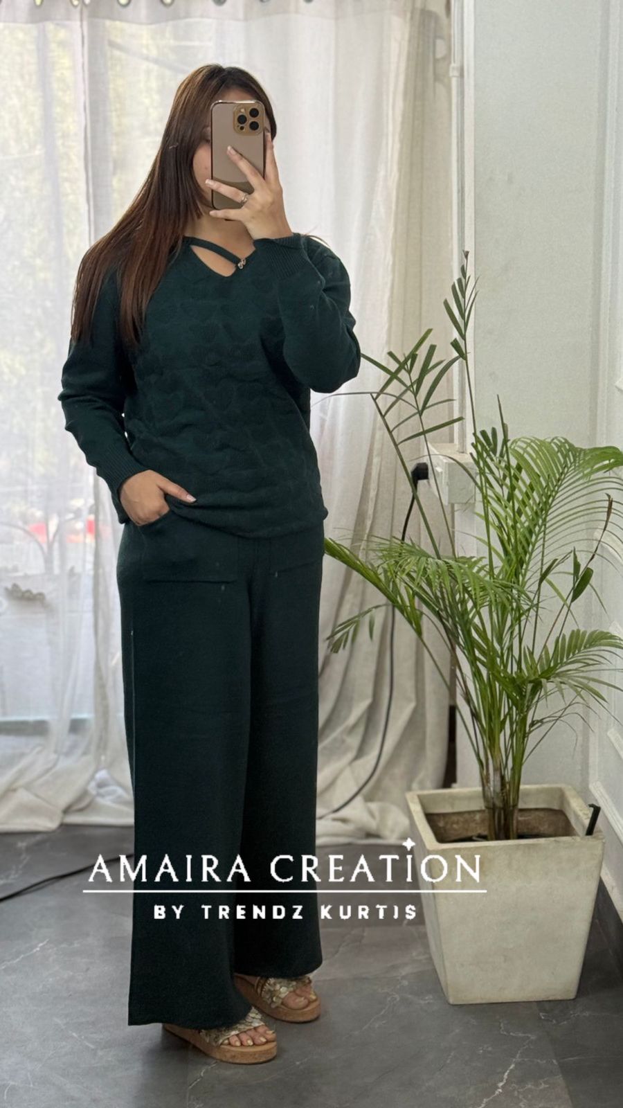 Premium Woolen Free Size Cord Set