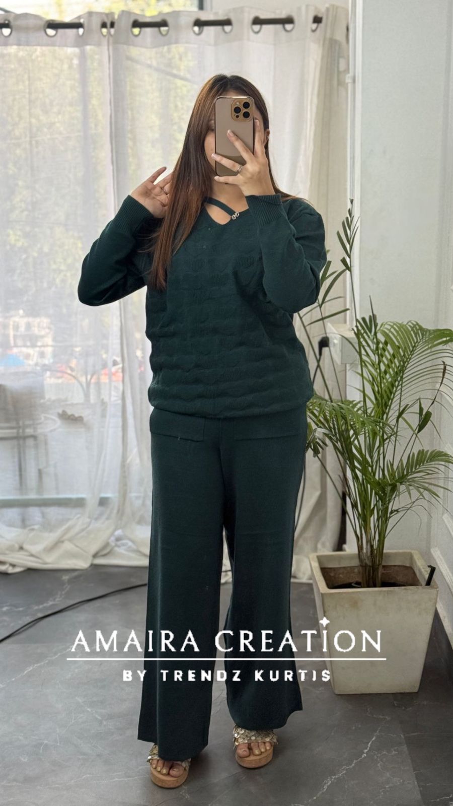 Premium Woolen Free Size Cord Set