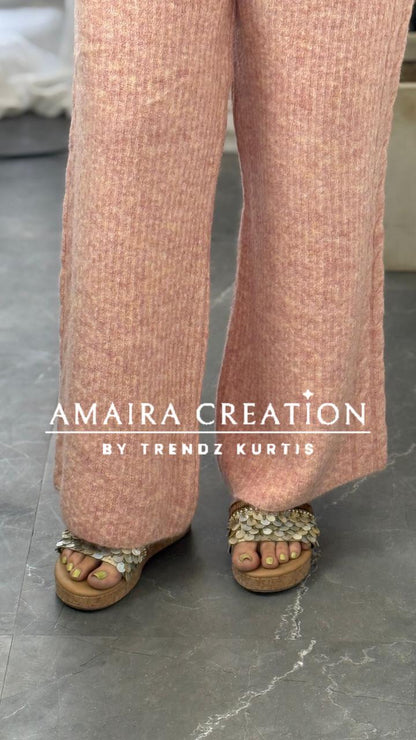 Premium Woolen Free Size Cord Set (upto 44 chest)