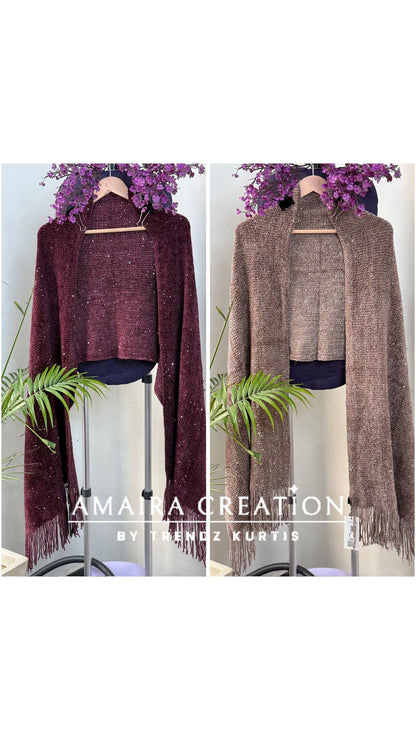 Premium Woolen Coin Deatiling Woolen Stall