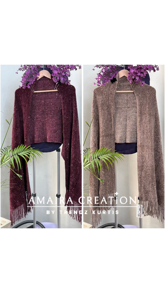 Premium Woolen Coin Deatiling Woolen Stall