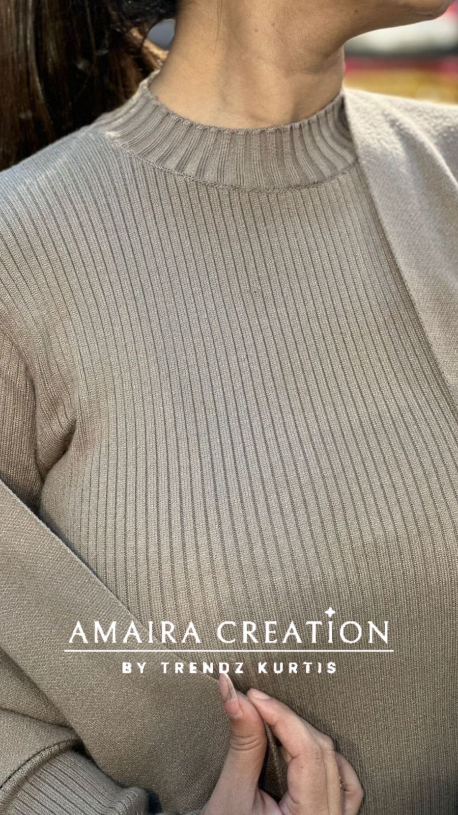 Premium Wool Three Piece Stylish Cord Set