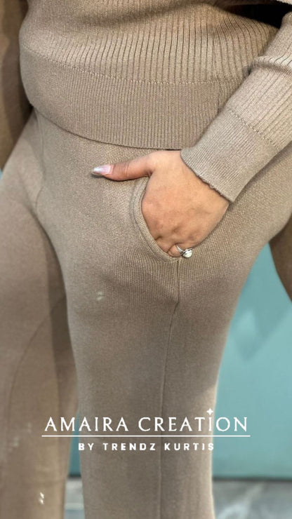 Premium Wool Three Piece Stylish Cord Set