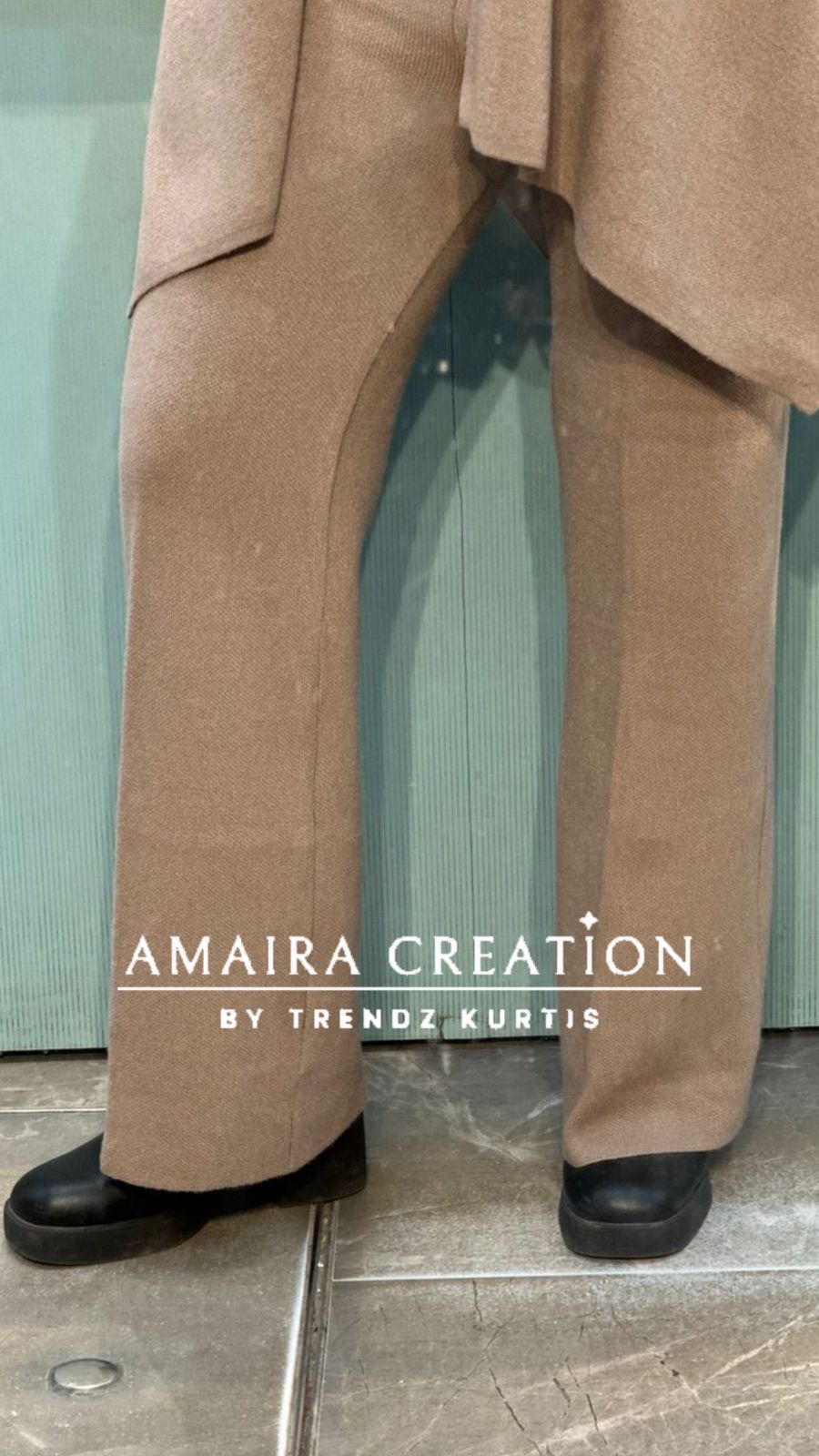 Premium Wool Three Piece Stylish Cord Set