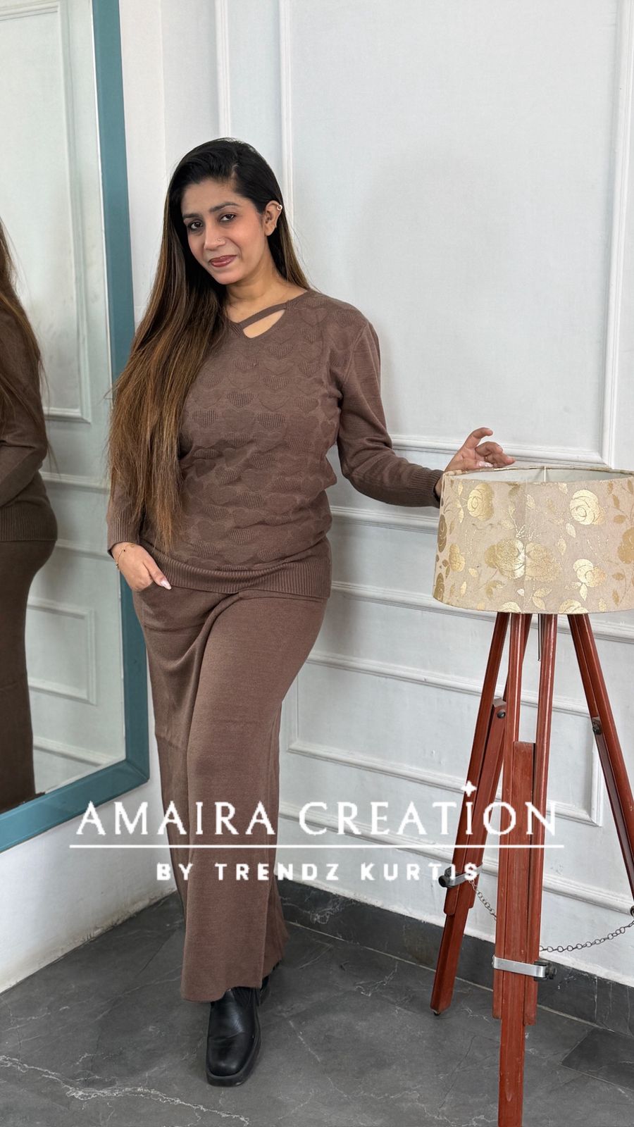 Premium Woolen Free Size Cord Set