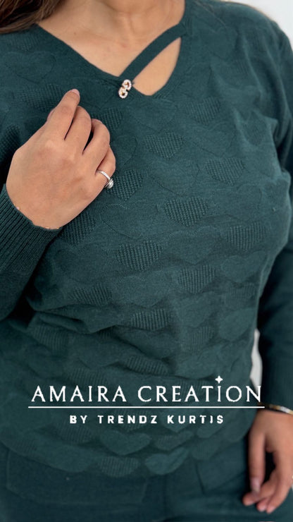 Premium Woolen Free Size Cord Set