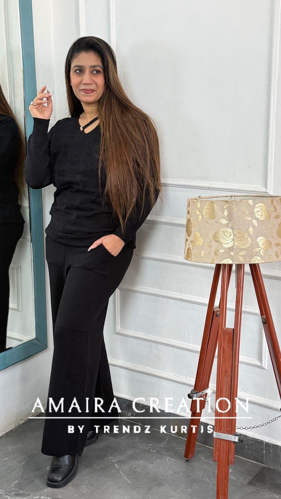 Premium Woolen Free Size Cord Set