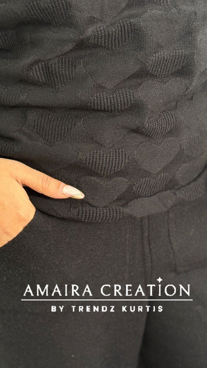 Premium Woolen Free Size Cord Set