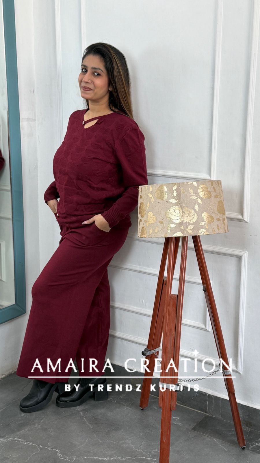 Premium Woolen Free Size Cord Set