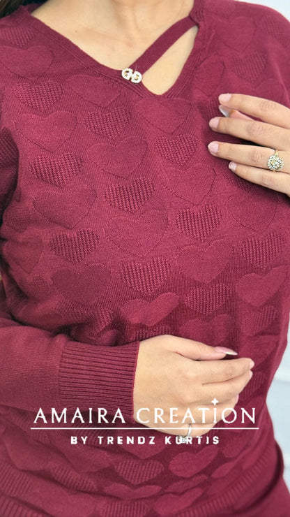 Premium Woolen Free Size Cord Set