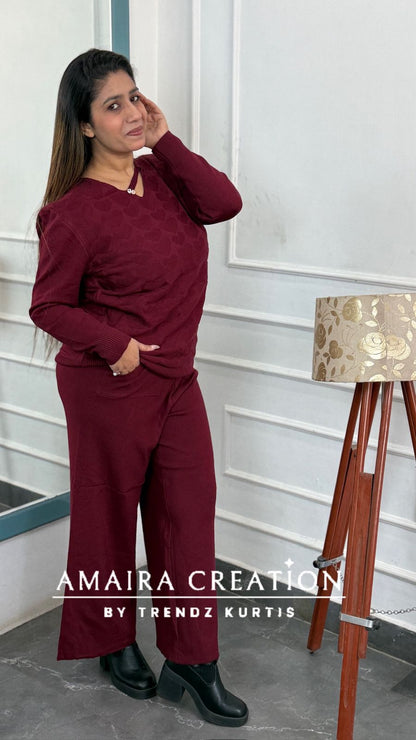 Premium Woolen Free Size Cord Set