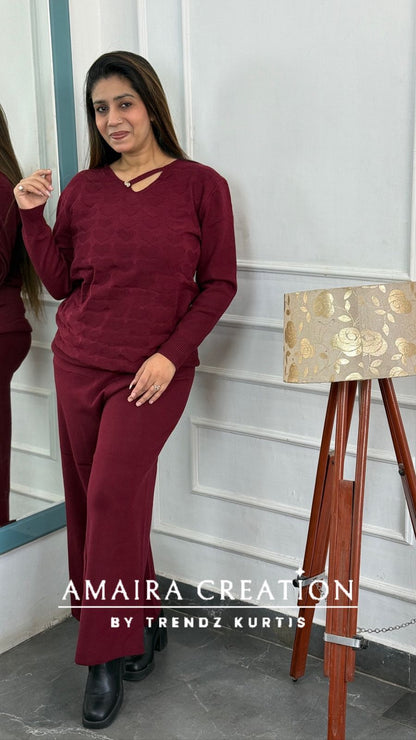 Premium Woolen Free Size Cord Set