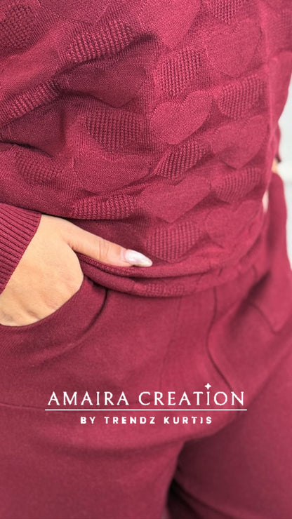 Premium Woolen Free Size Cord Set