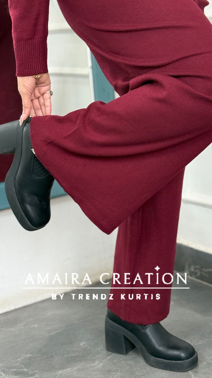 Premium Woolen Free Size Cord Set