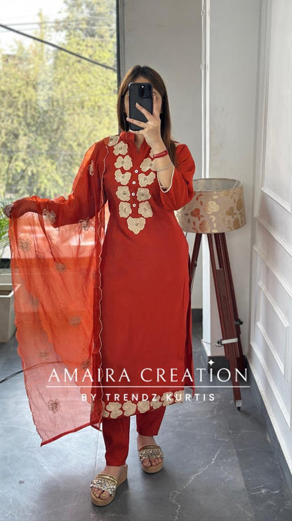 Premium Muslin Fabric Pant Set