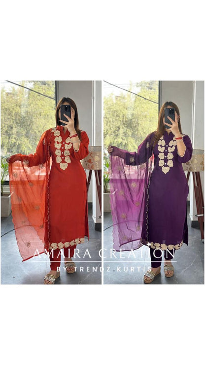 Premium Muslin Fabric Pant Set