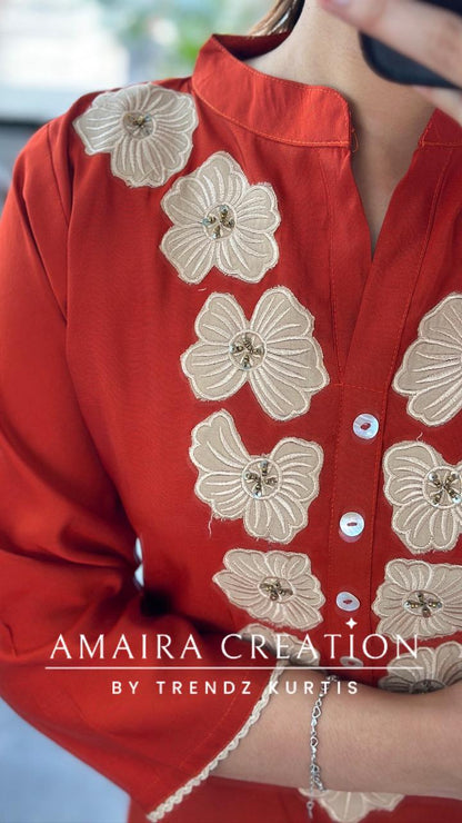 Premium Muslin Fabric Pant Set