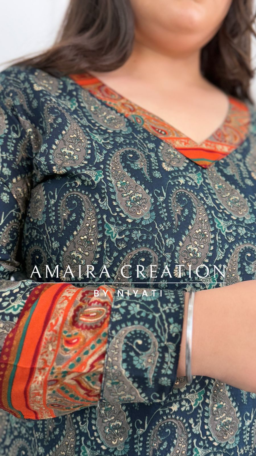 Paisley print Cord Set