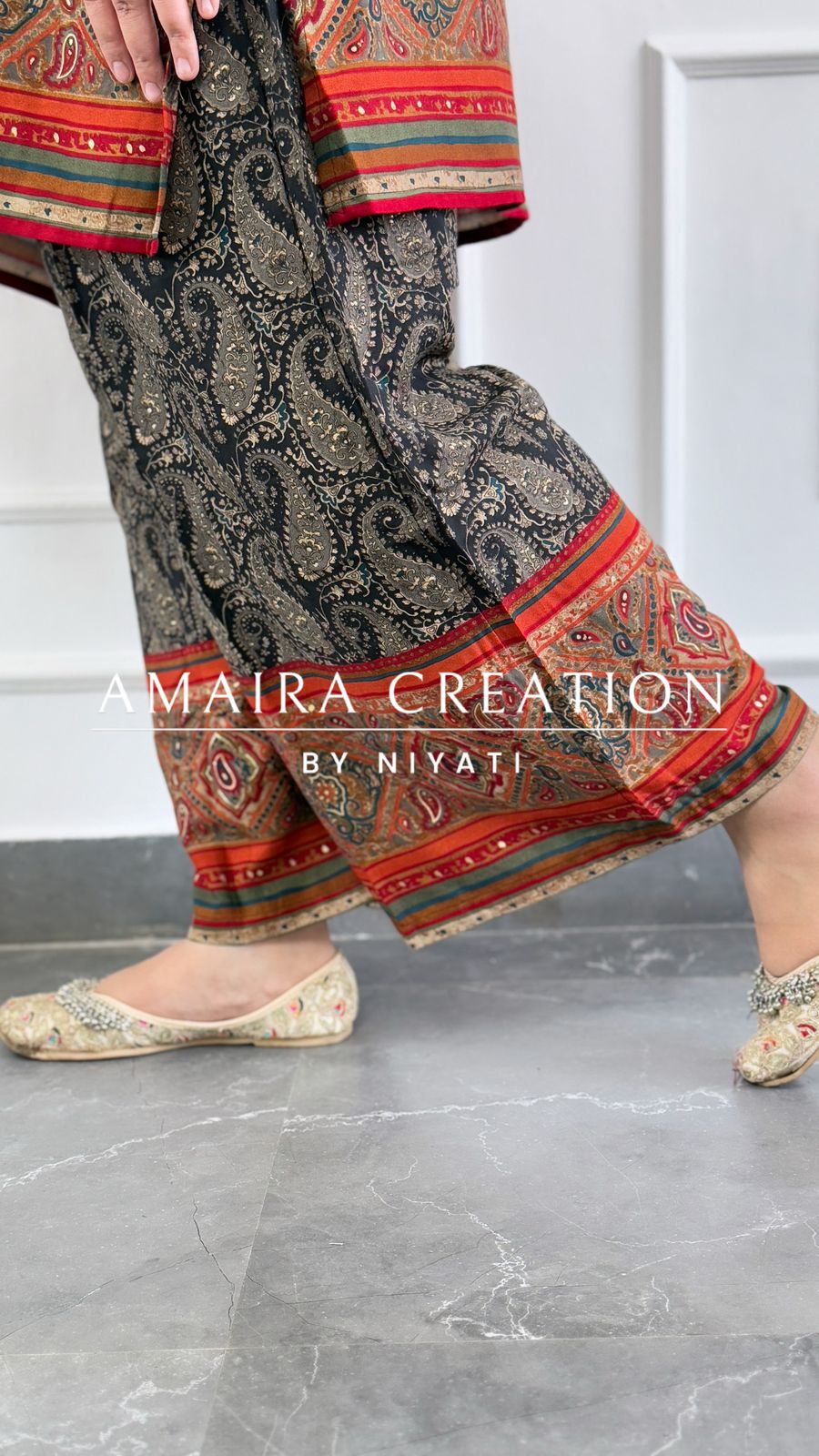 Paisley print Cord Set