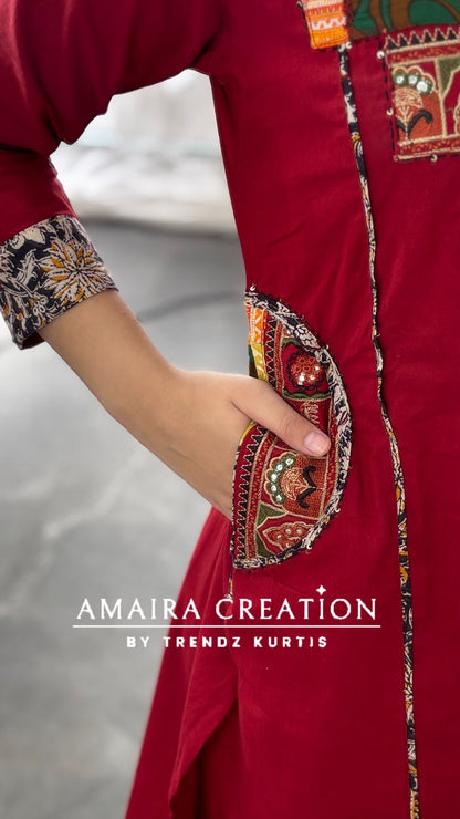 Rajasthan Style Premium Cotton Culotte Set