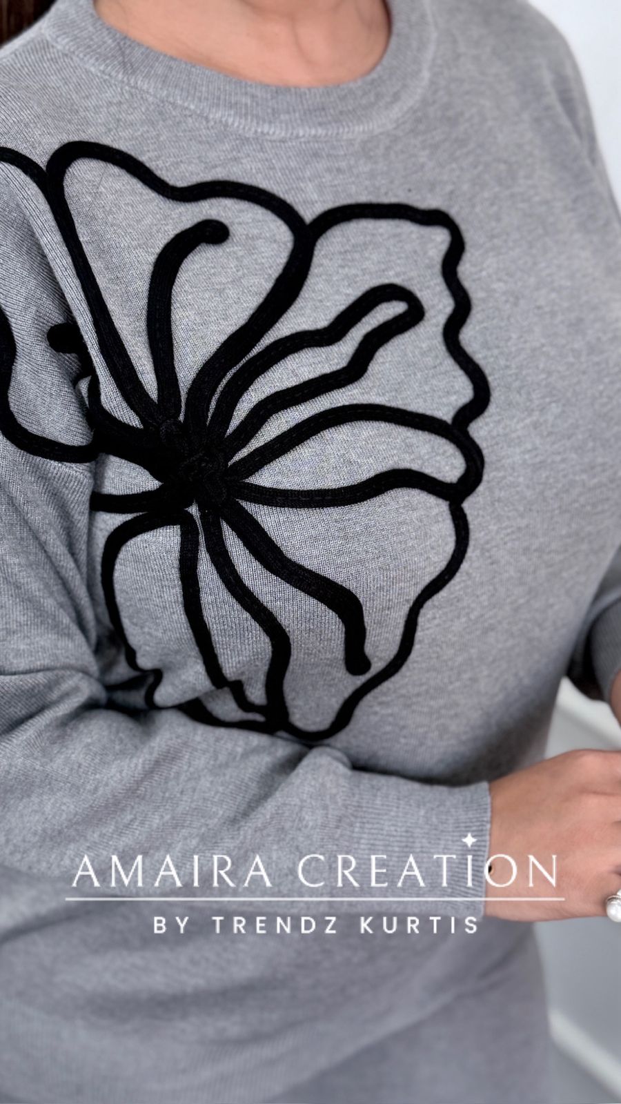 Premium Wool Grey Colour Cord Set(Free Size upto 42 Chest)