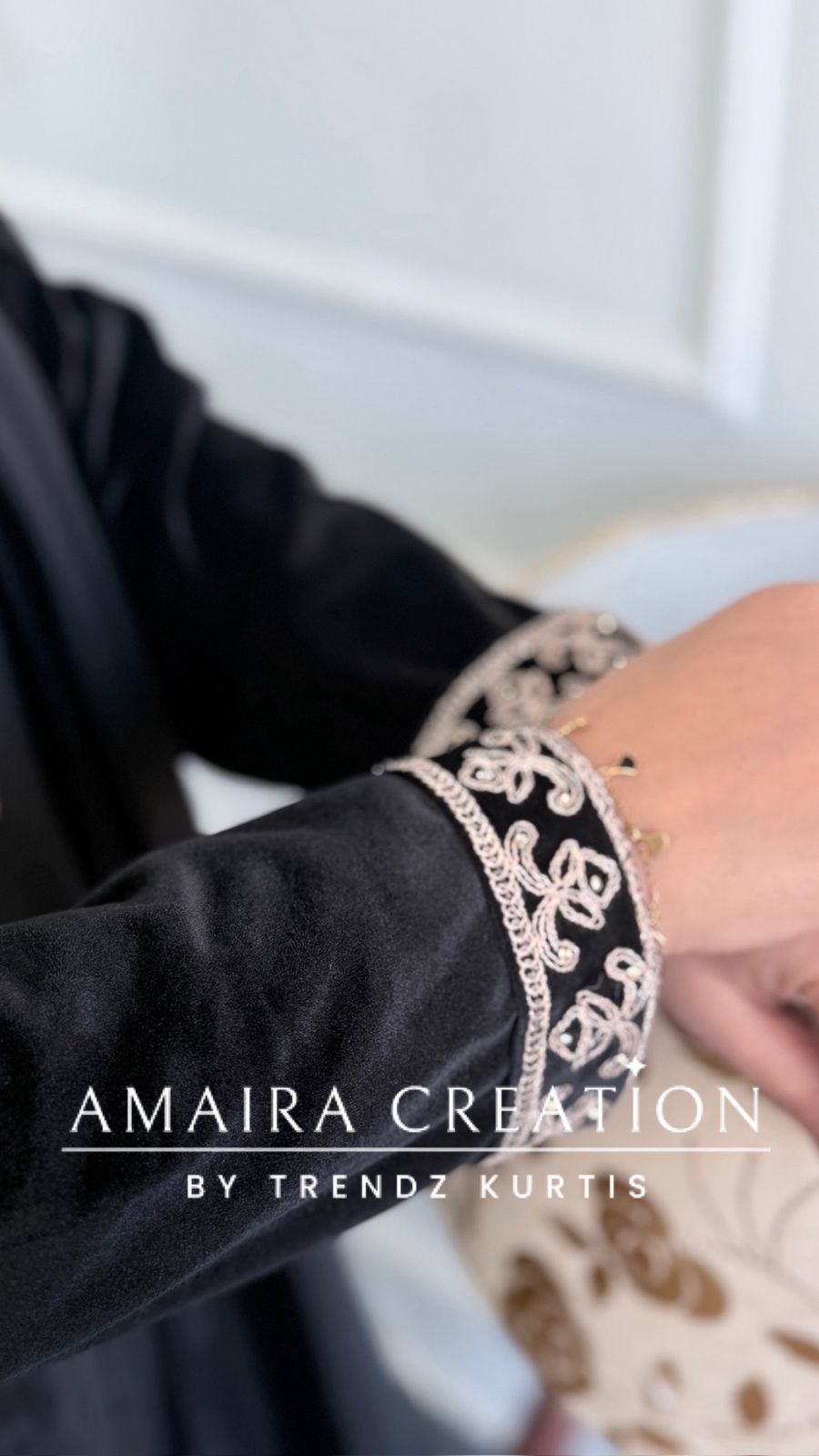 Premium Velvet Black Colour Anarkali