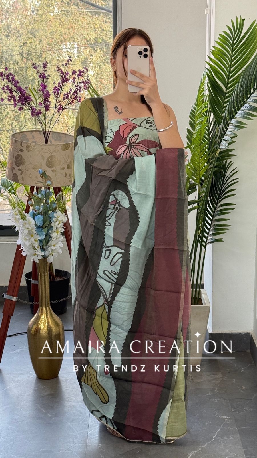 Premium Sea Green Muslin Fabric Unstitched Suit With CutWork Detailing