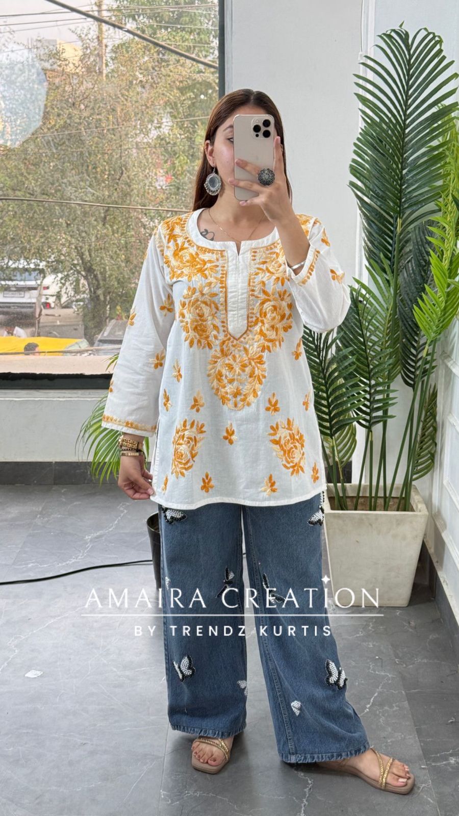 Aura Floral Mustard