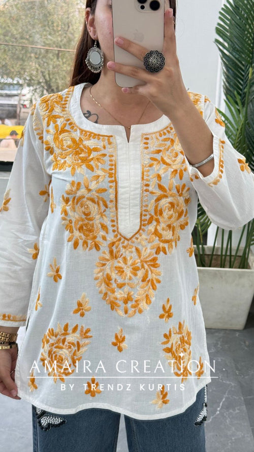 Aura Floral Mustard