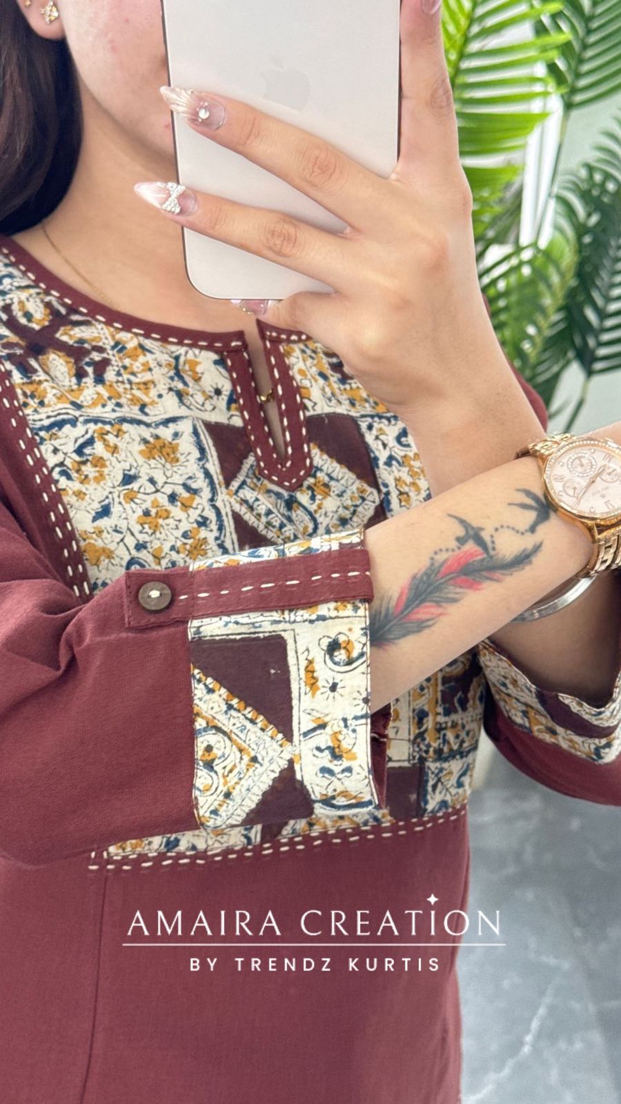 Canvas Chic (Rust Brown)