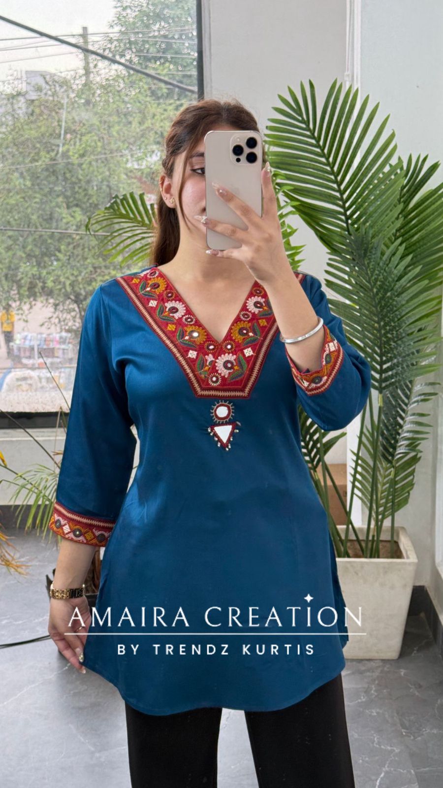 Blue Gajji Glow