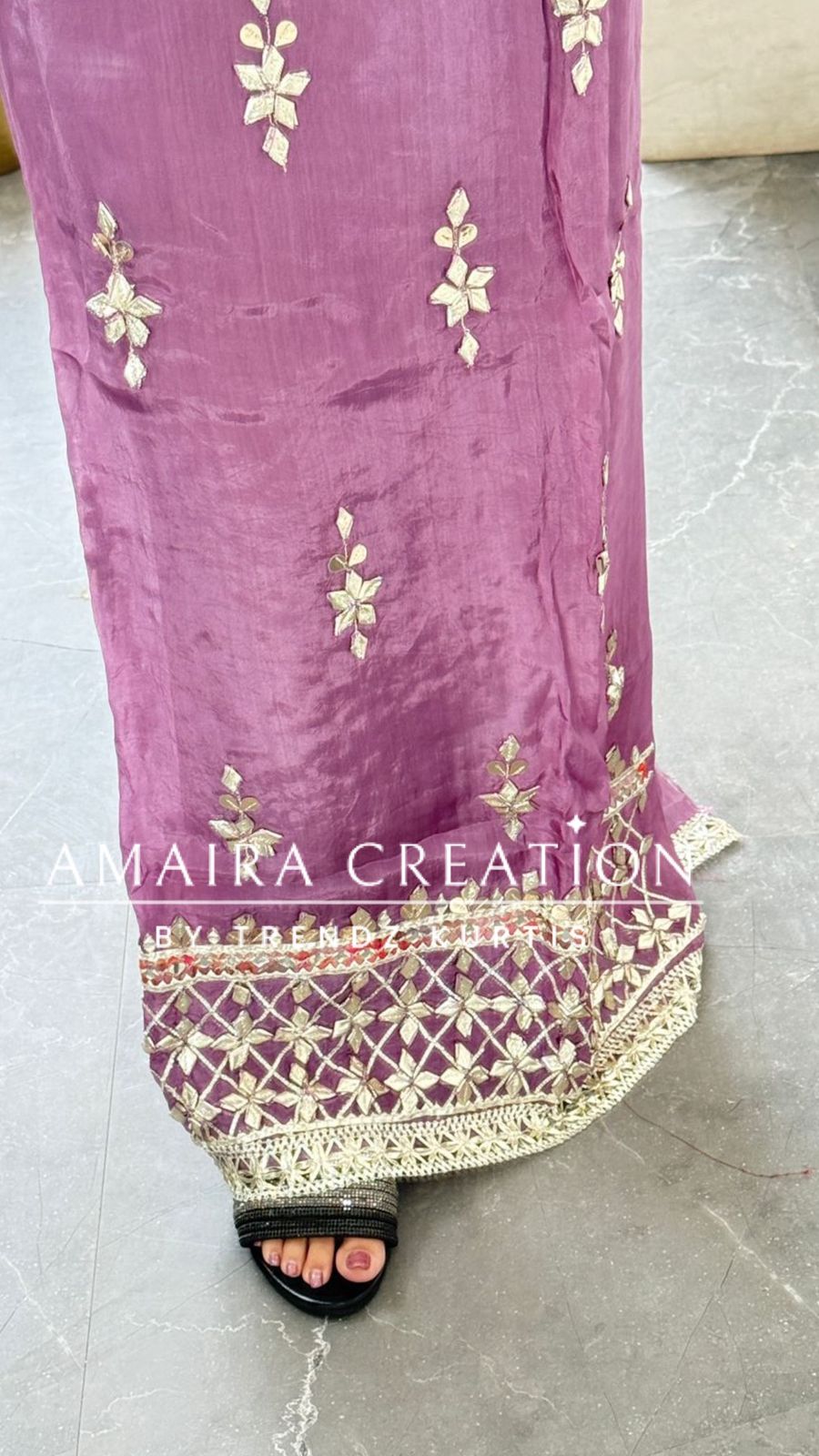 Premium Organza Berry Colour Unstitched Suit With Chiffon Dupatta