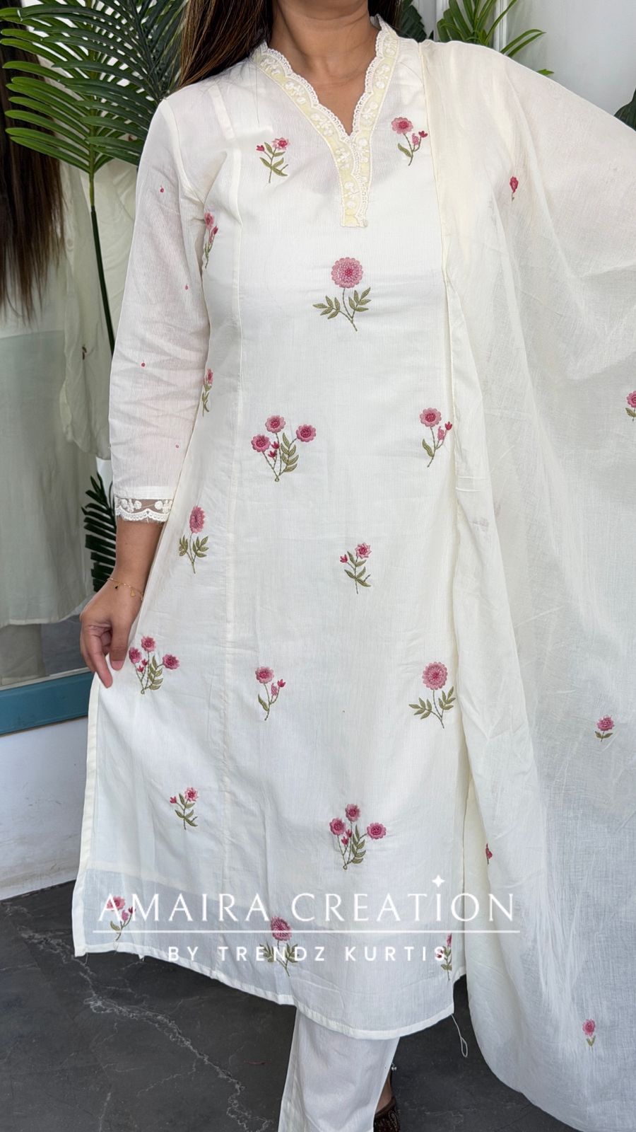 Indira (White Colour)