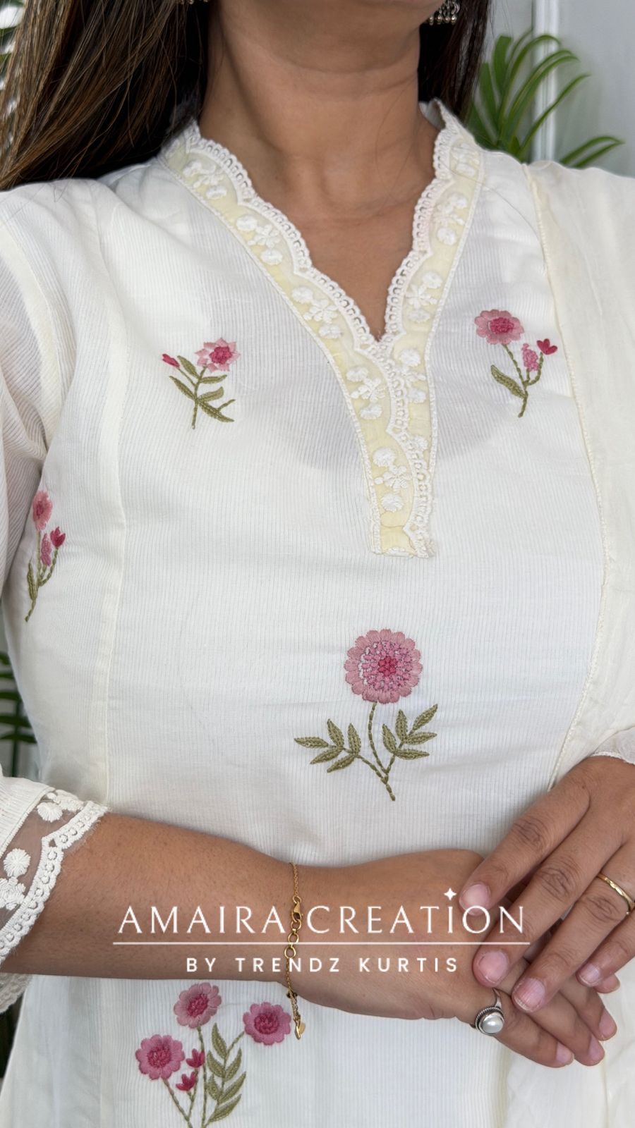 Indira (White Colour)