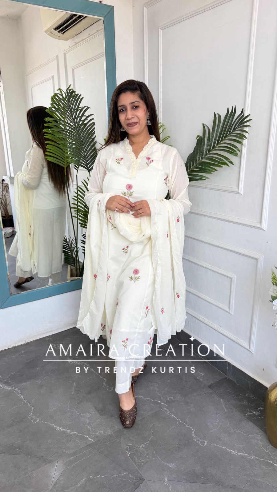 Indira (White Colour)