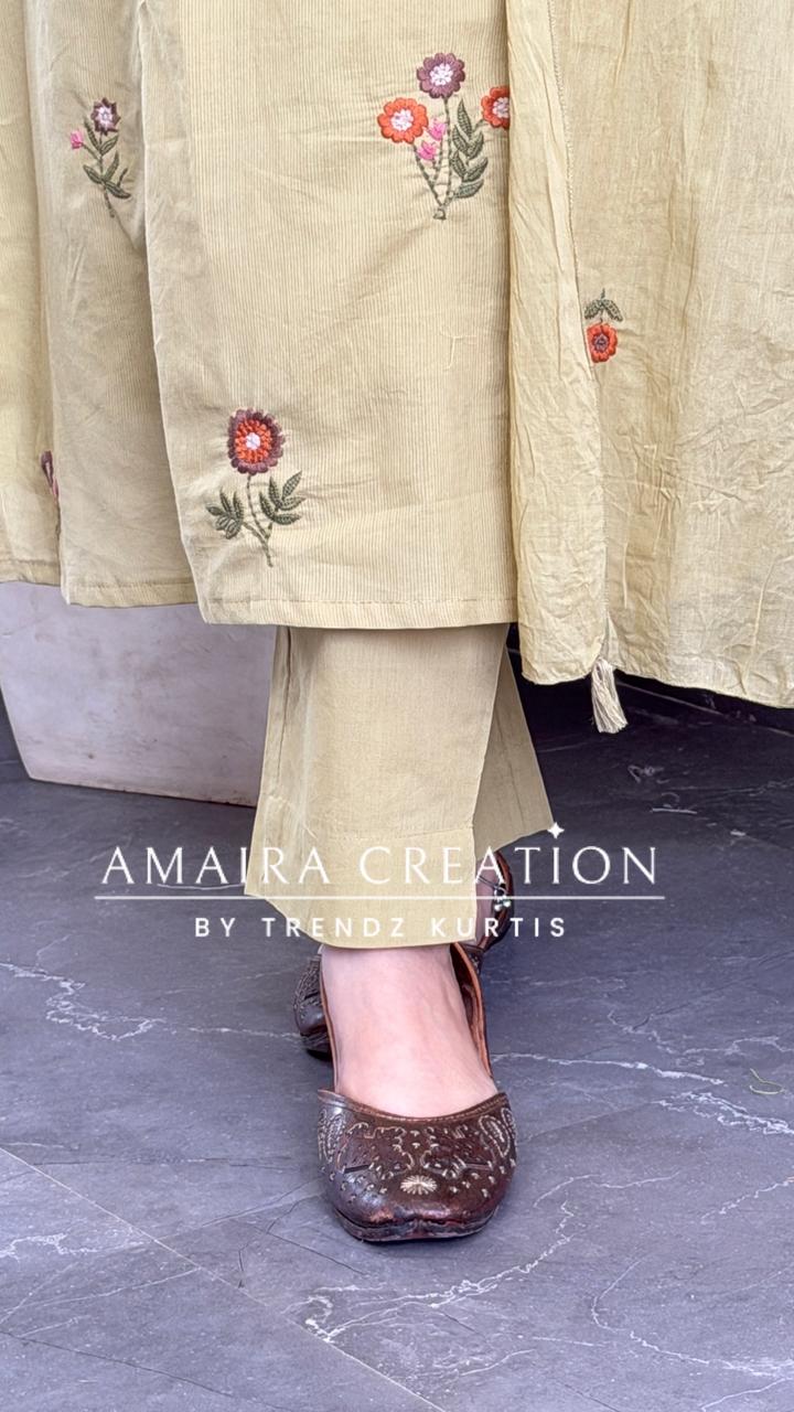 Indira (Pista Green Colour)