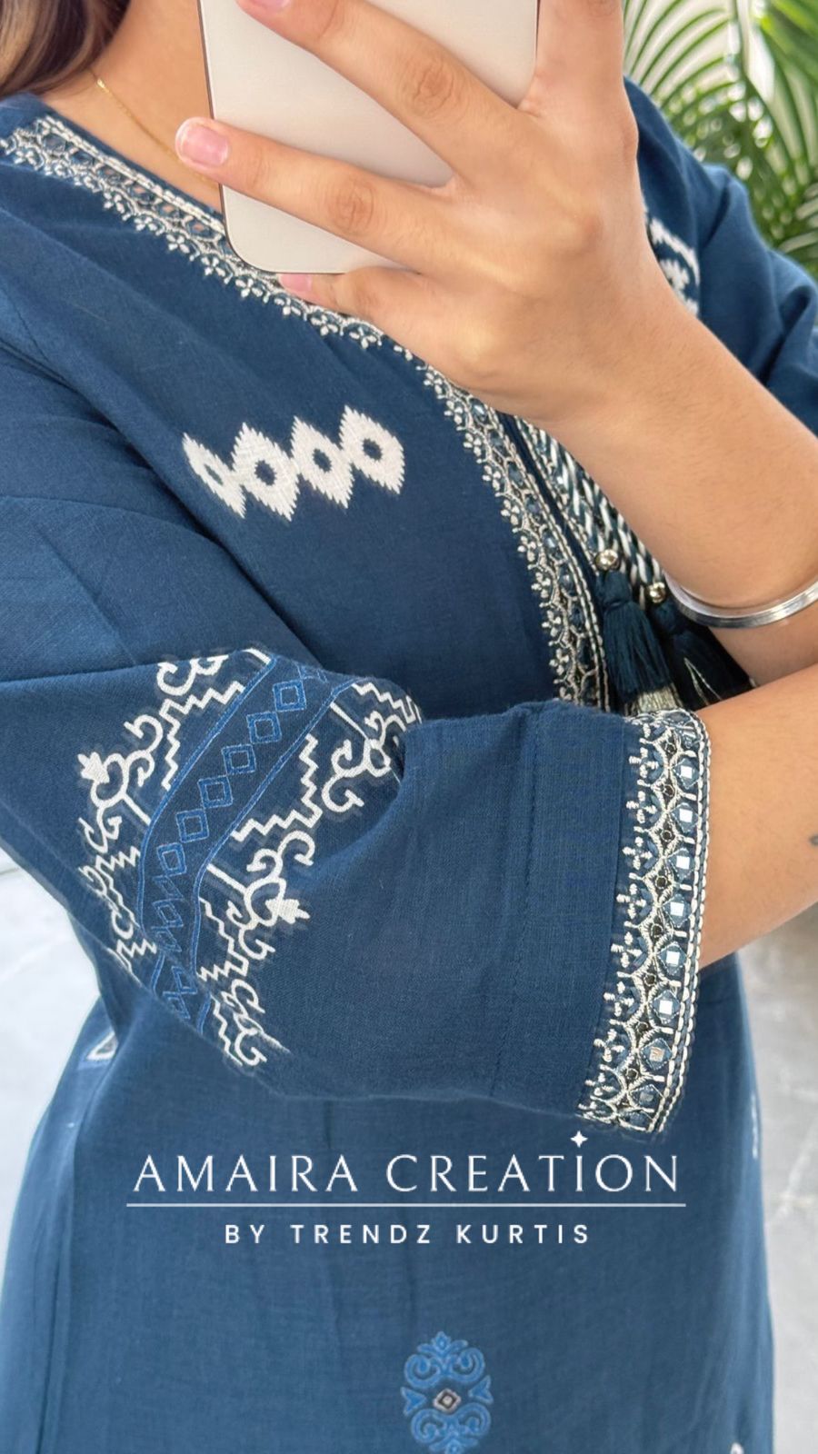 Kiran (Teal blue colour)