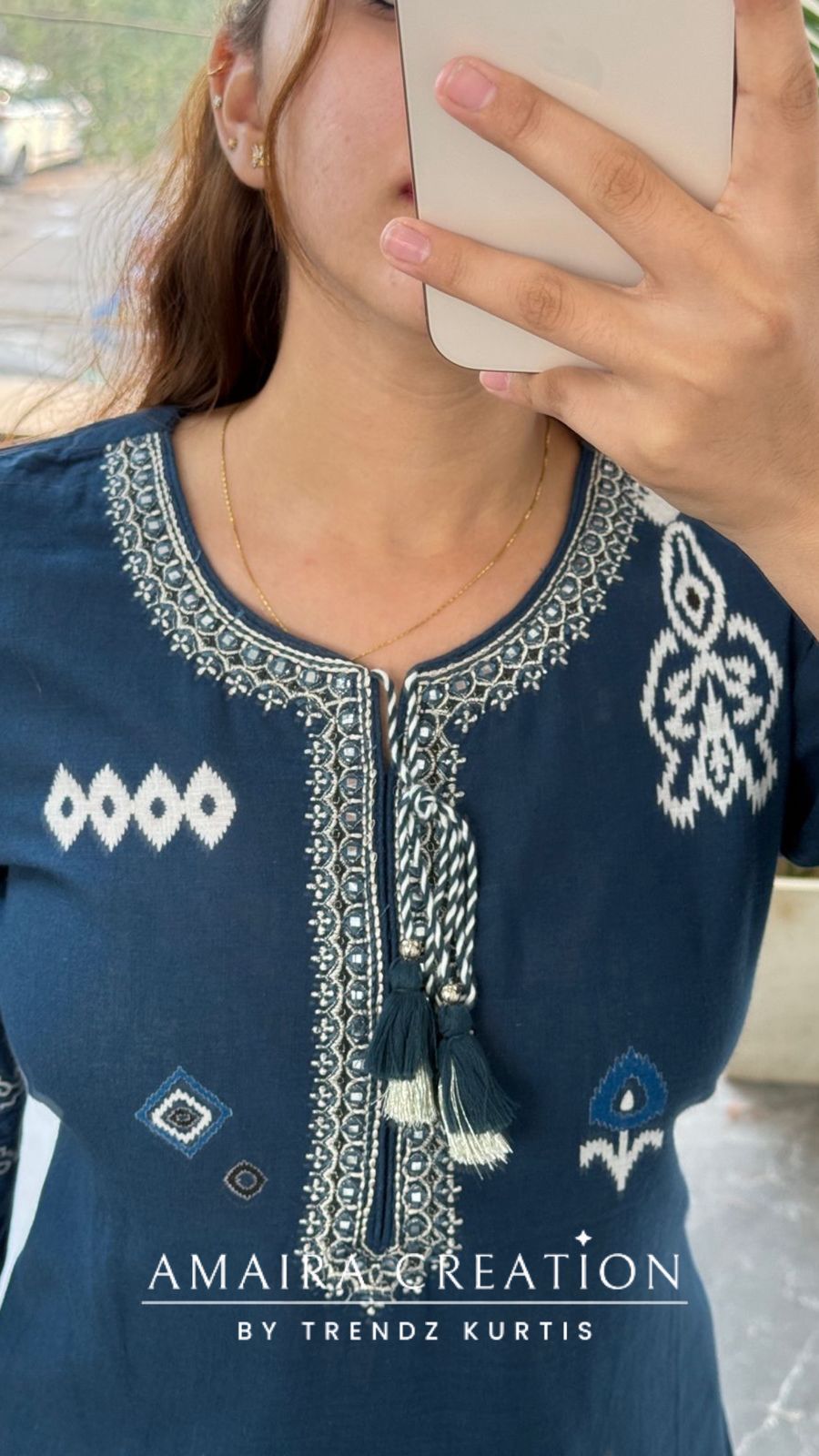 Kiran (Teal blue colour)