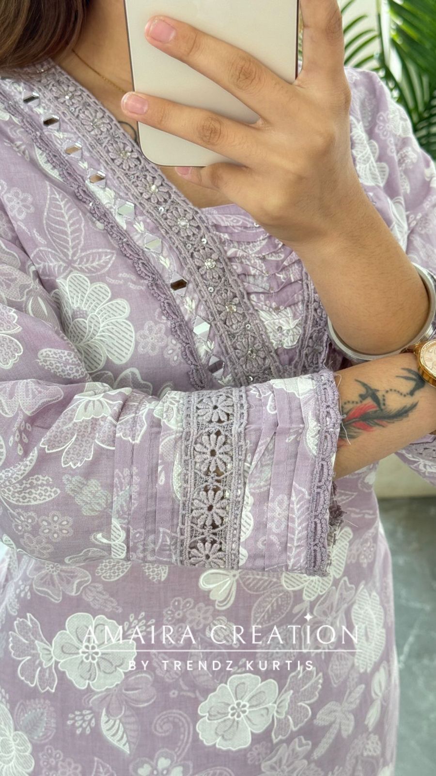 Nilofer(Mauve colour)