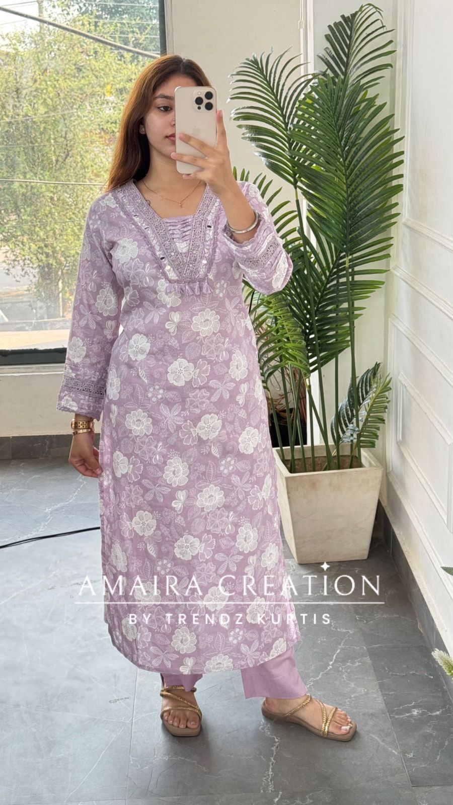 Nilofer(Mauve colour)