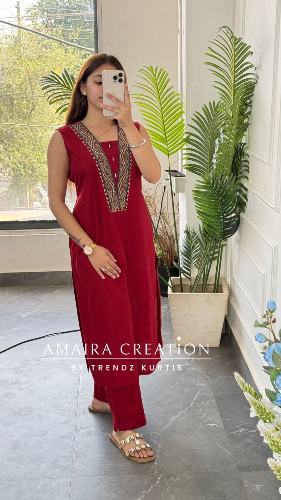 Malka (17 inches sleeves available)