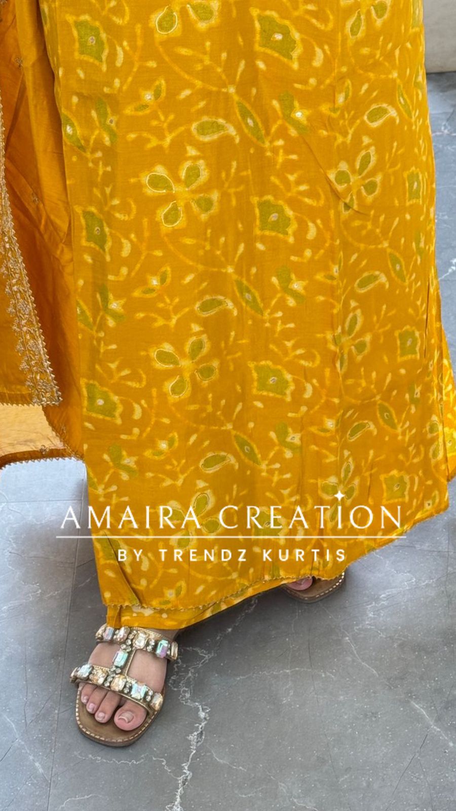Premium Muslin Fabric Mustard Colour Unstitched Suit