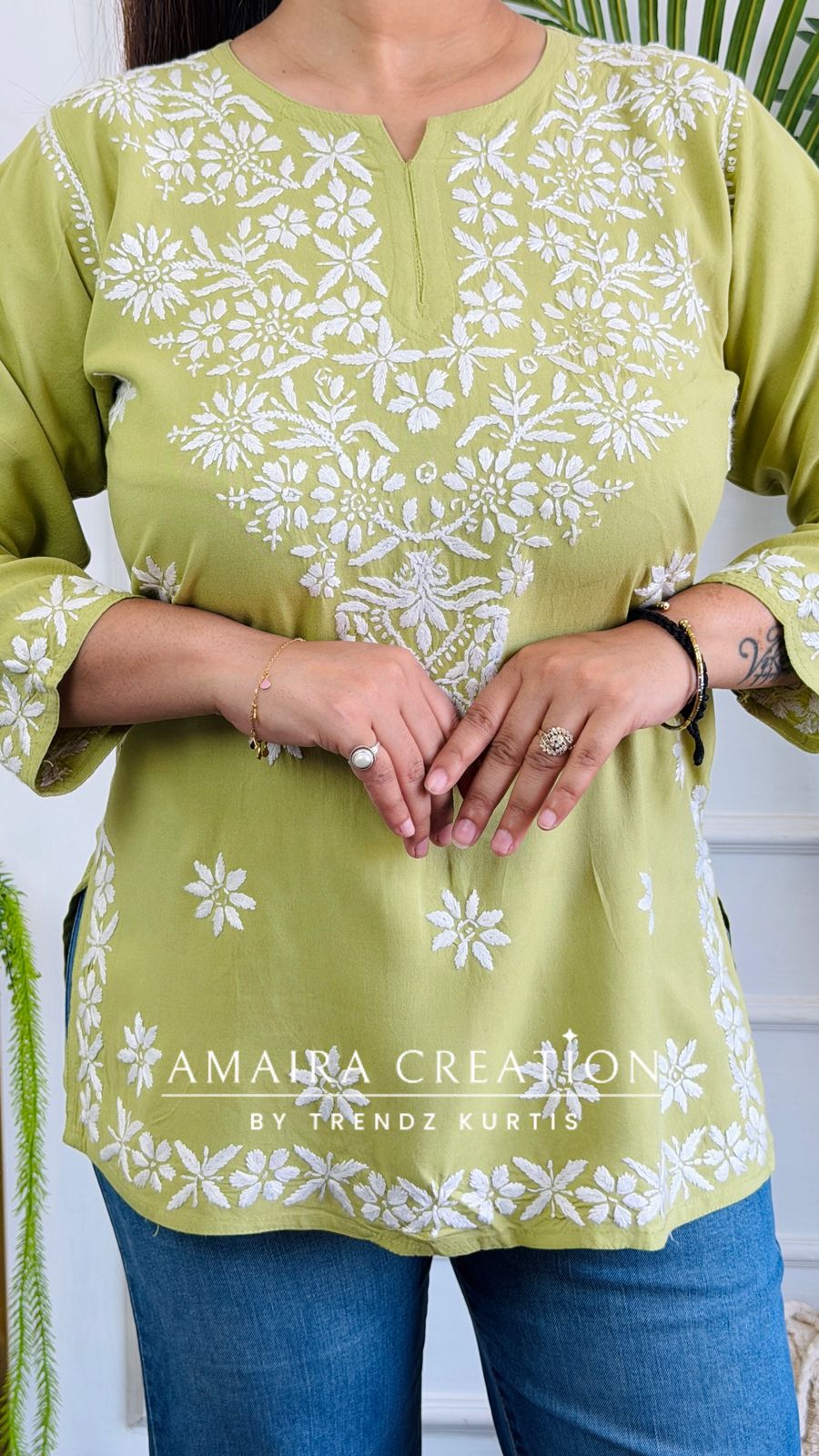 Daur (Mint Green Colour)